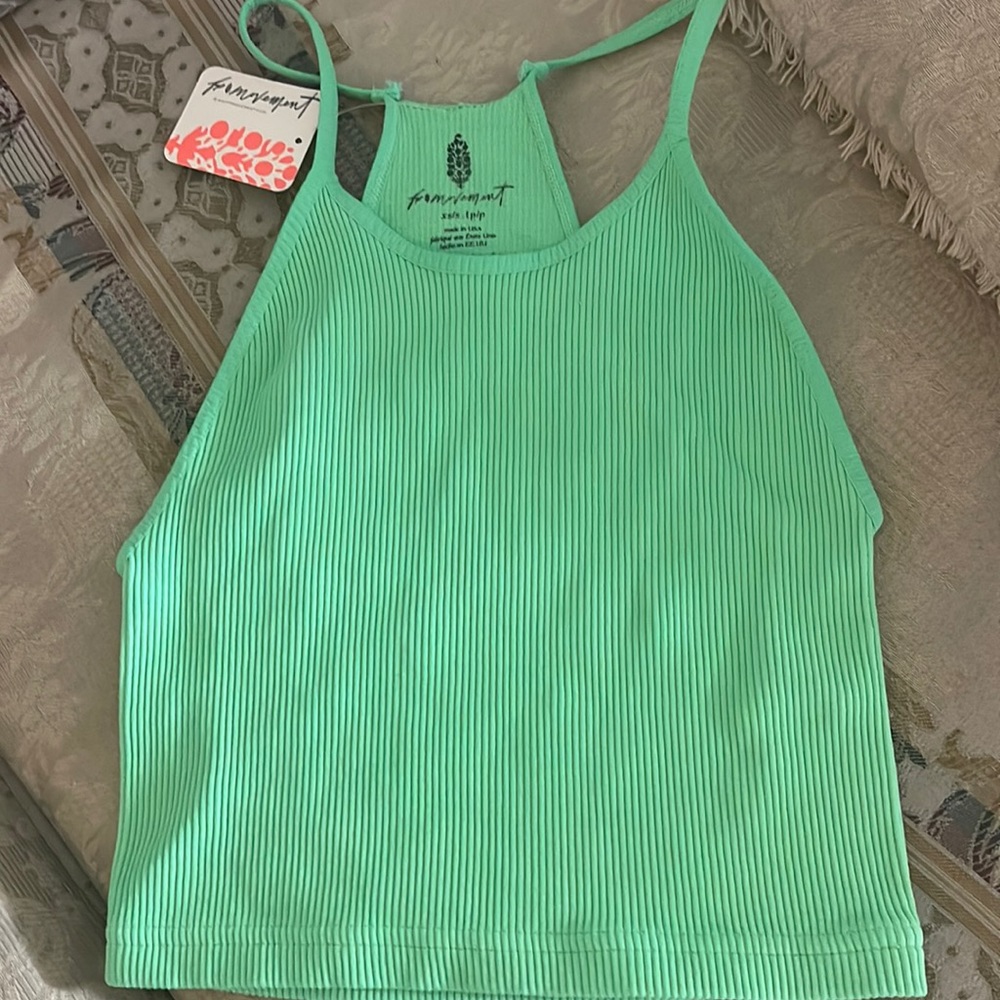Free People Movement crop tank - new with tags - not used at all